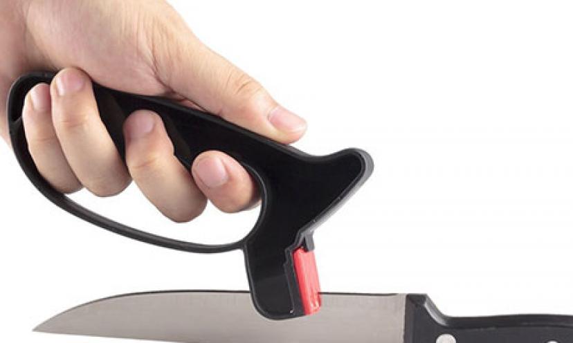 Get 50% Off the Anybest Ergonomic Handy Full Length Safety Guard Knife Sharpener!