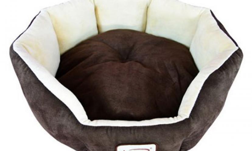 Save 50% Off the Armarkat Round or Oval Shaped Pet Bed!
