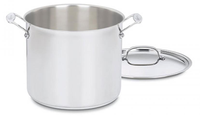 Get 63% Off the Cuisinart Chef’s 12-Quart Stockpot with Cover!