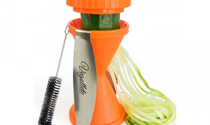 Get the Best Selling Vegetable Spiralizer for 25% Off!