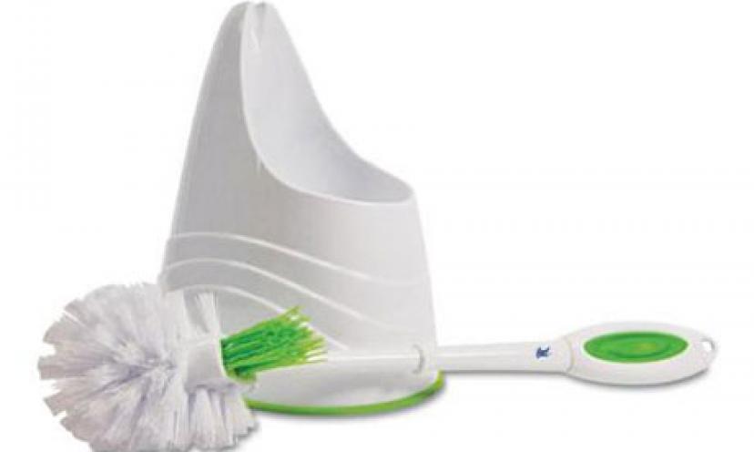 Save 47% Off on the Lysol Bowl Brush with Rim Extension and Caddy!