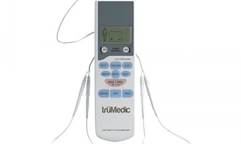 Enjoy 60% Off on the truMedic Tens Electronic Pulse Massager!