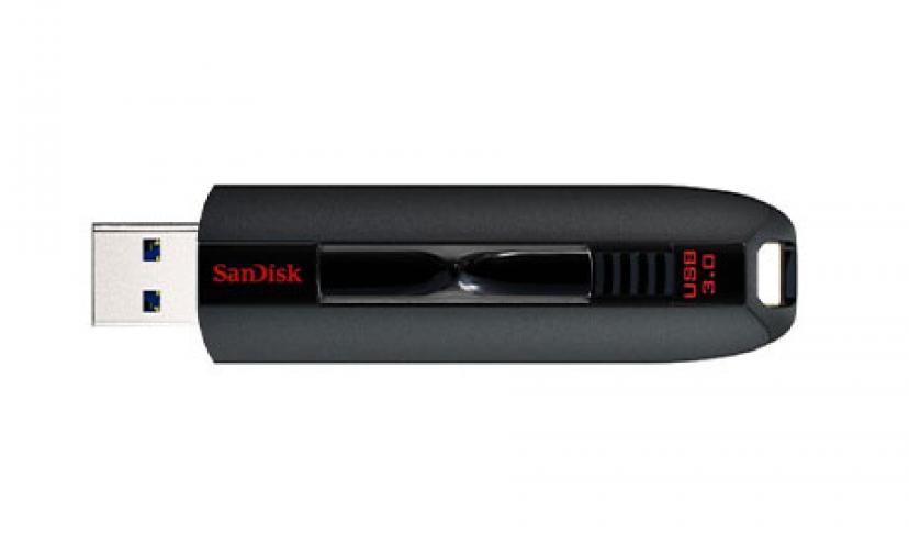 Get 75% Off on the SanDisk Extreme 32GB USB 3.0 Flash Drive!