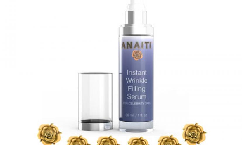 Get 39% Off Instant Wrinkle Filling Serum By Anaiti!