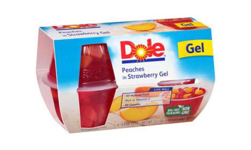 Get $1.00 Off Dole Fruit in Gel!