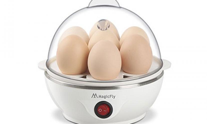 Save 53% Off on the Magicfly Multifunctional Automatic Electric Egg Cooker!