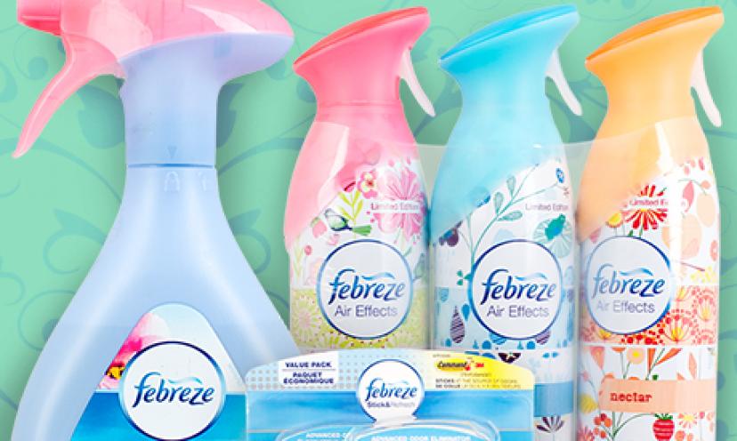 Get your FREE Febreze Products!