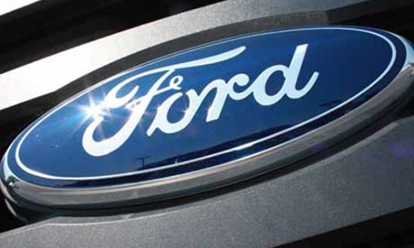 Win a Ford of Your Choice!