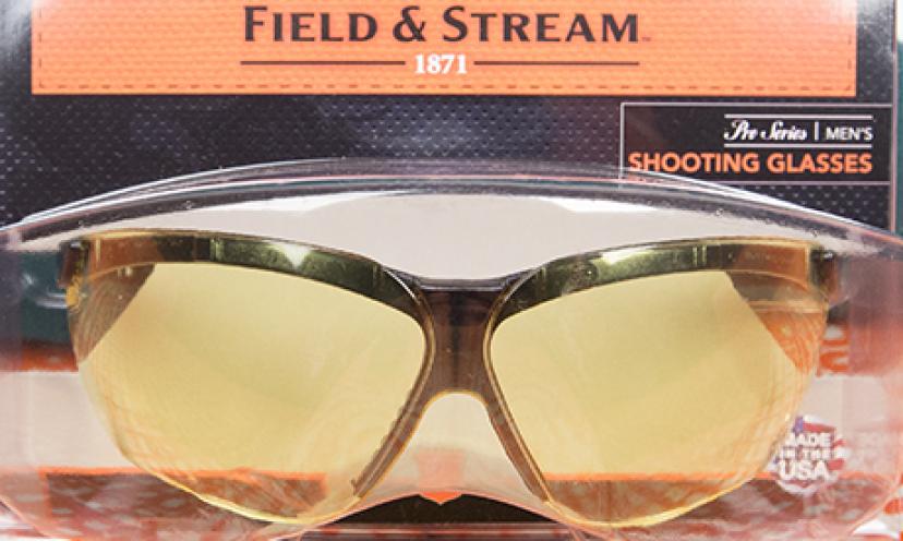 Get your FREE Field & Stream shooting glasses!