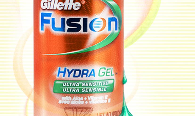 Free Sample of Gillette Fusion Hydra Gel!