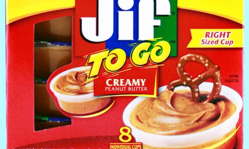 Get a Free Sample of Jif To Go!