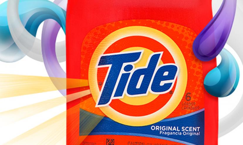 Click Here to Get Your Free Tide Sample!