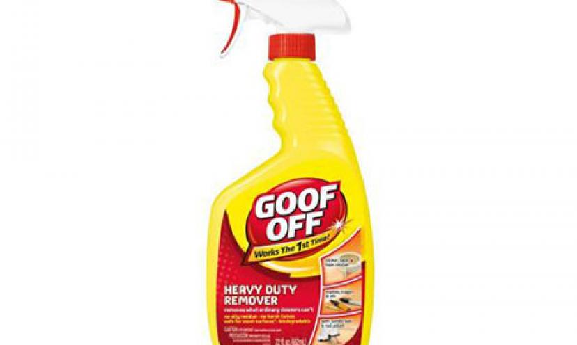 Get $2.00 Off One Goof Off Heavy Duty Item!