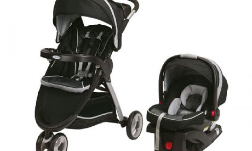 The Graco FastAction Fold Sport Stroller Travel System is now 29% Off!