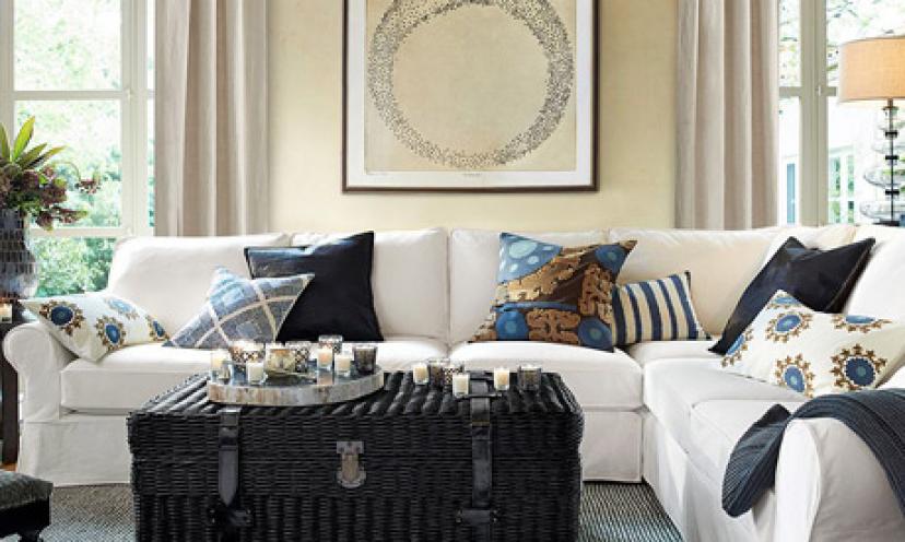 Redecorate Your Home With $15,000 to Pottery Barn – Enter Here!