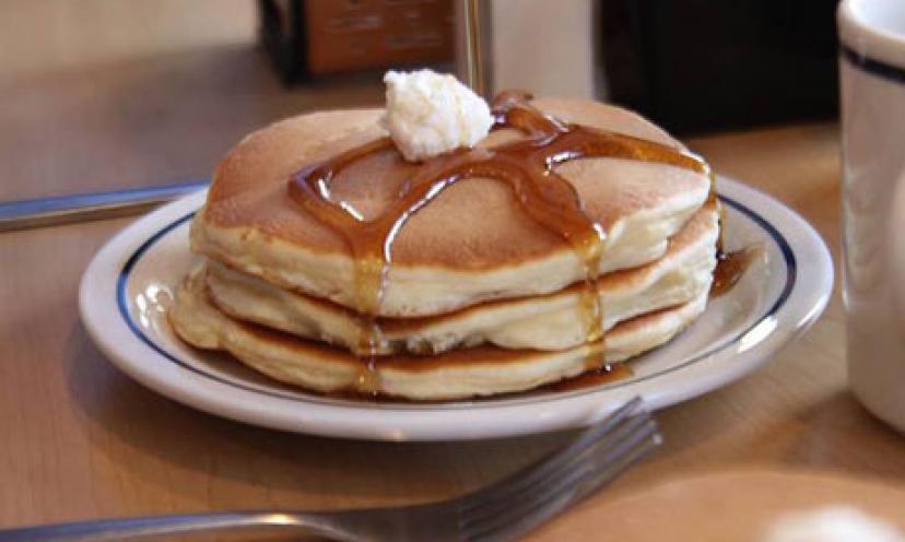 FREE Stack of Buttermilk Pancakes at IHOP!