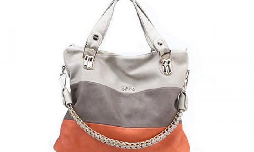 Save 75% on the Ilishop Women’s Classic Fashion Tote Handbag!
