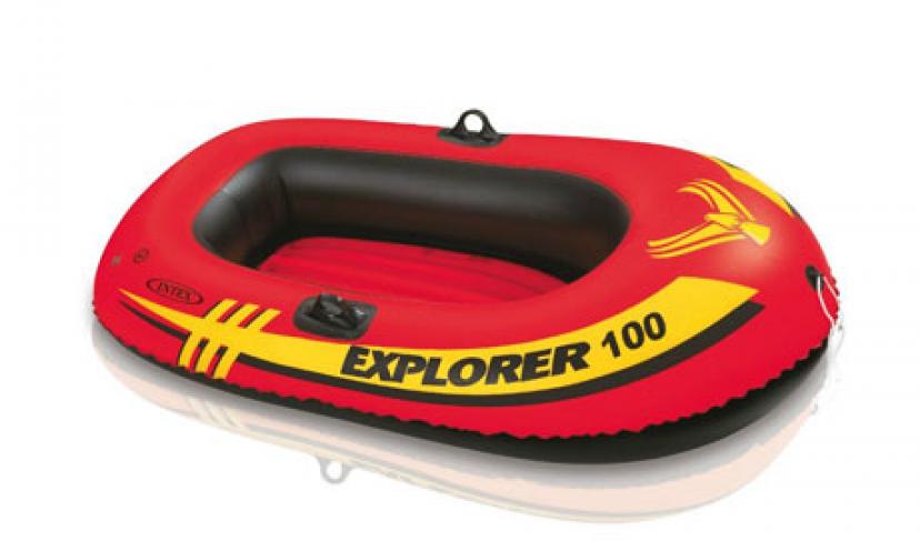 Save 65% Off on the Intex Explorer 100 Boat!