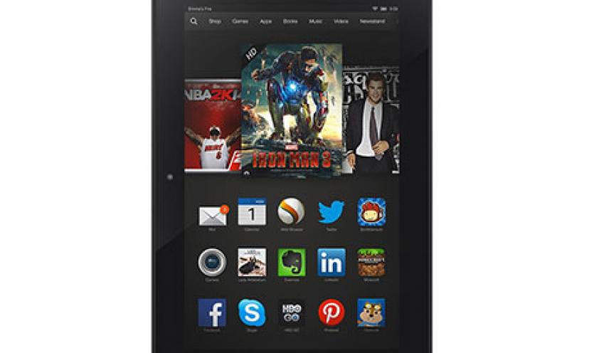 Save $70.00 Off The Kindle Fire 64 GB!