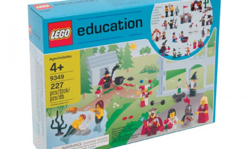 Save 15% Off The LEGO Education Fairytale and Historic Minifigures Set!