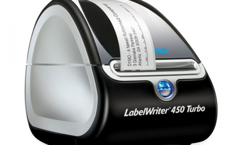 Get 38% Off the DYMO LabelWriter Turbo Thermal Label Printer!