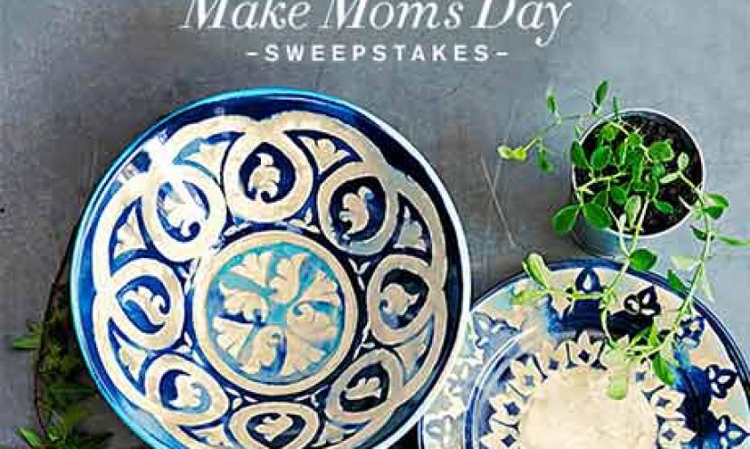 Win a $5,000 Mother’s Day Williams-Sonoma Shopping Spree!