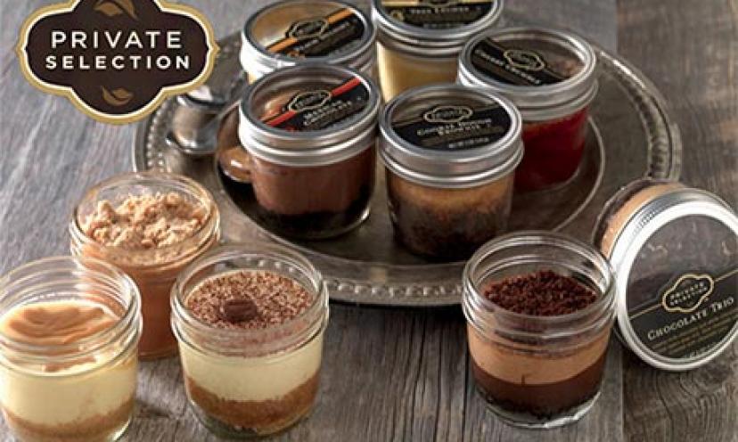 Get a no guilt dessert for free! Get a free Private Selection Mason Jar Dessert!