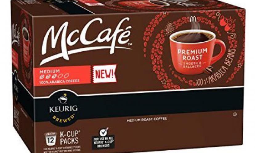 Get 1.00 Off Any One McCafe Coffee Item!