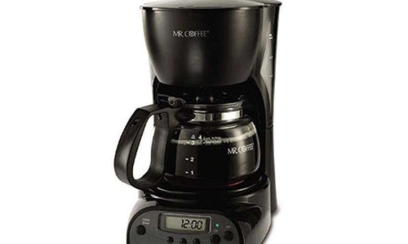 Get 40% Off The Mr. Coffee Programmable Coffeemaker!