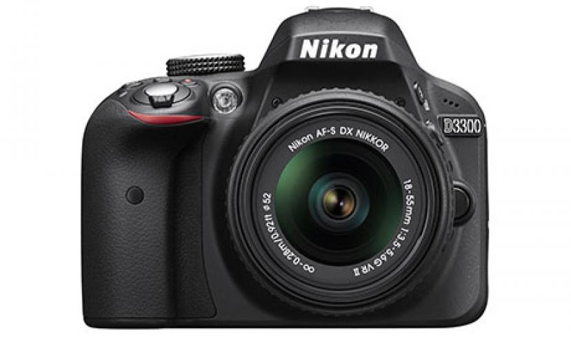 Save Over $200 Off The Nikon D3300 Digital SLR Camera!