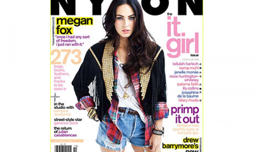 Get a FREE Digital Subscription to Nylon Magazine!