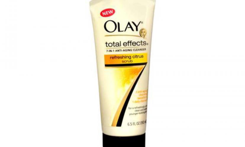 Enjoy 44% Off Olay Total Effects Refreshing Citrus Scrub!
