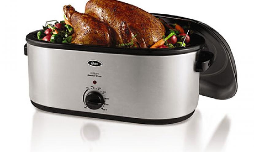 Save 57% Off The Oster 22-Quart Roaster Oven!