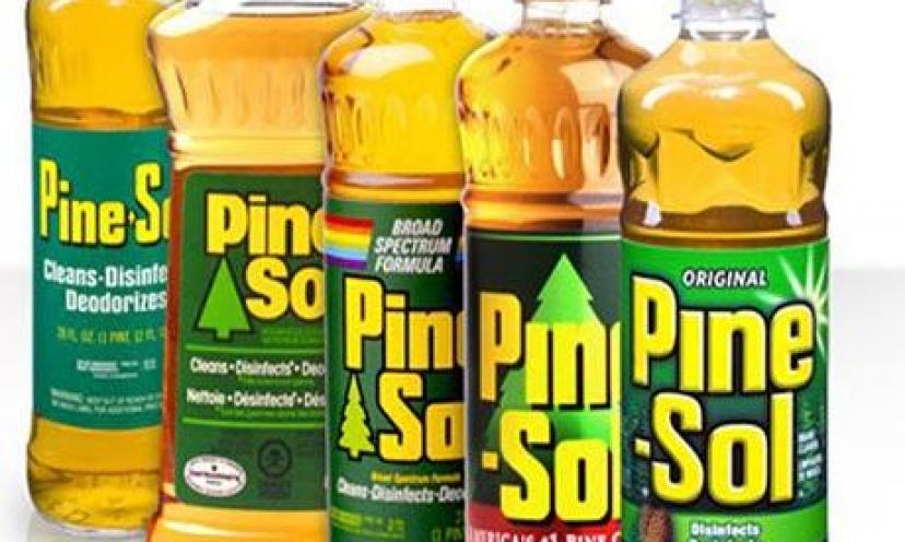 Get $1 off two Pine-Sol Multi-Purpose Cleaners