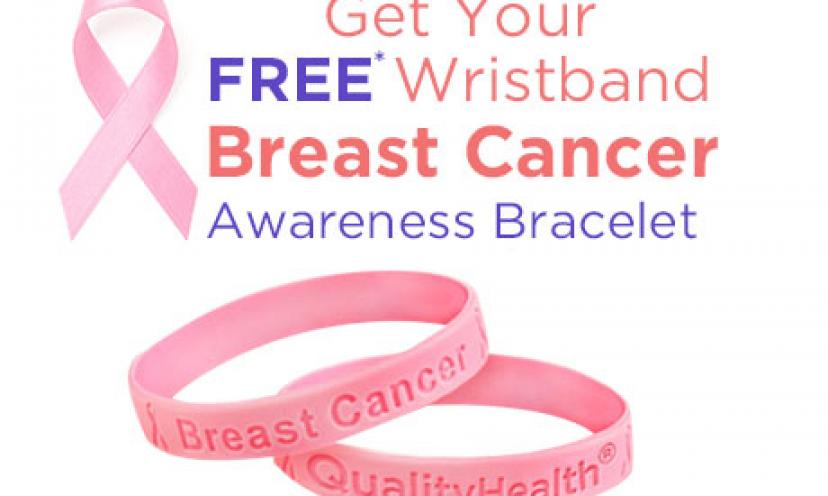 Get a FREE Breast Cancer Awareness Bracelet and Show Your Support!