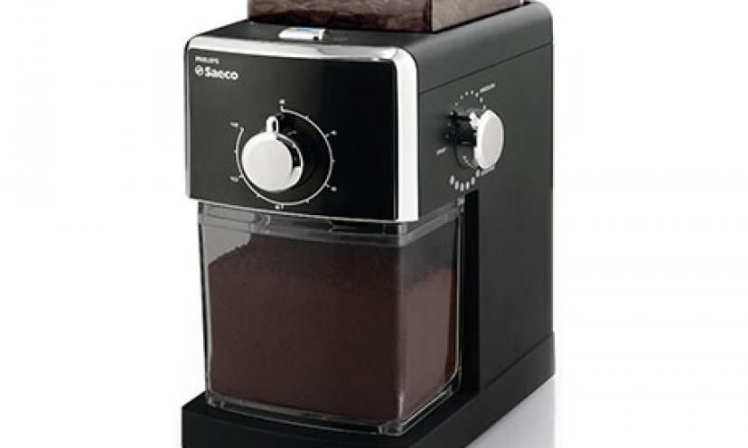 Get 39% Off The Saeco Coffee Grinder!