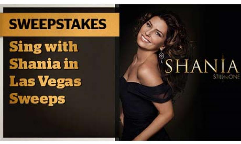 Sing with Shania in Vegas!