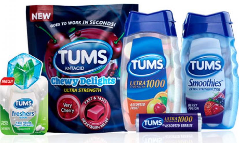 Try Out the All-New Tums Soft Chews and Spearmint Freshers – For FREE!