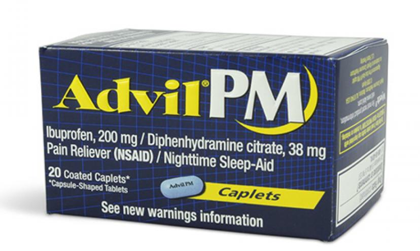 Get a good night’s sleep without the body pain with a free sample of Advil PM