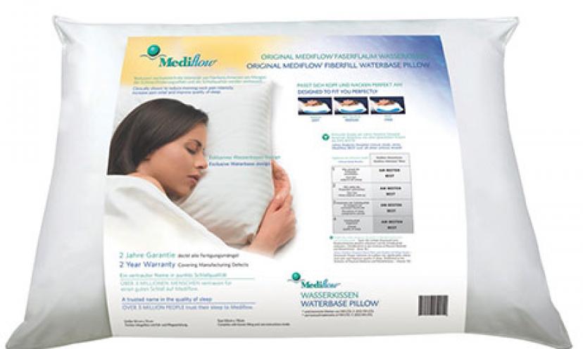 Get the Mediflow Original Waterbase Pillow for 13% Off!
