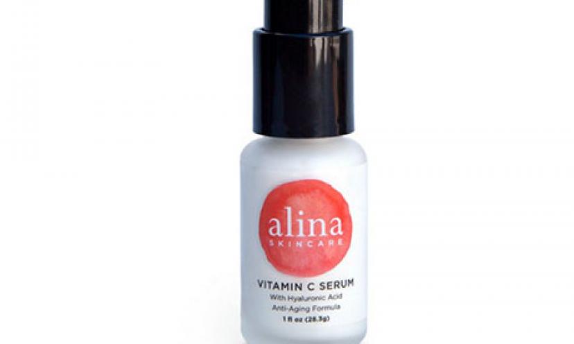 Save 72% Off the Alina Skin Care Vitamin C Serum!