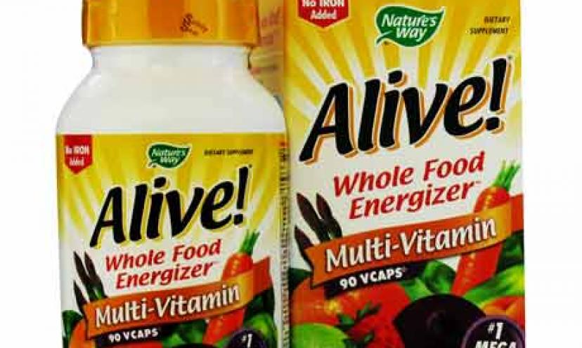Get $2 off Alive! Multi-Vitamins