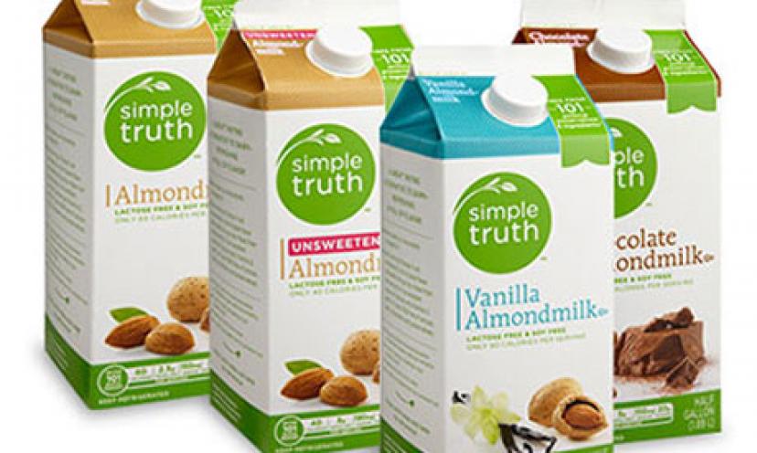 THIS WEEKEND ONLY! Get a FREE Simple Truth Almondmilk, Coconutmilk, or Organic Soymilk from Ralph’s!