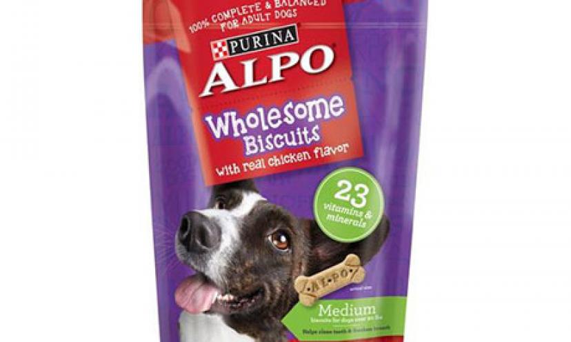 Get $1.00 off ALPO Wholesome Biscuits