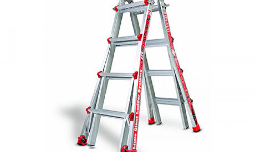 Get 42% Off on the Little Giant Alta-One Model 17 Ladder System!