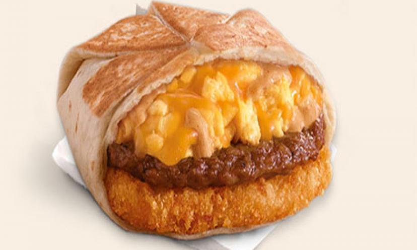 Get a FREE A.M. Crunchwrap At Taco Bell on November 5th!