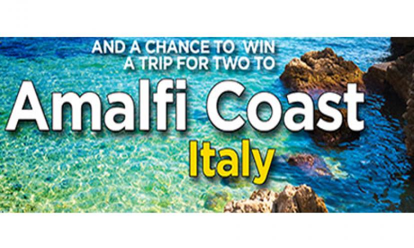 Win A Trip for Two to Amalfi Coast, Italy!