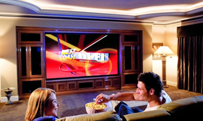 Enter and Win a Home Theater System Worth Over $2,000!