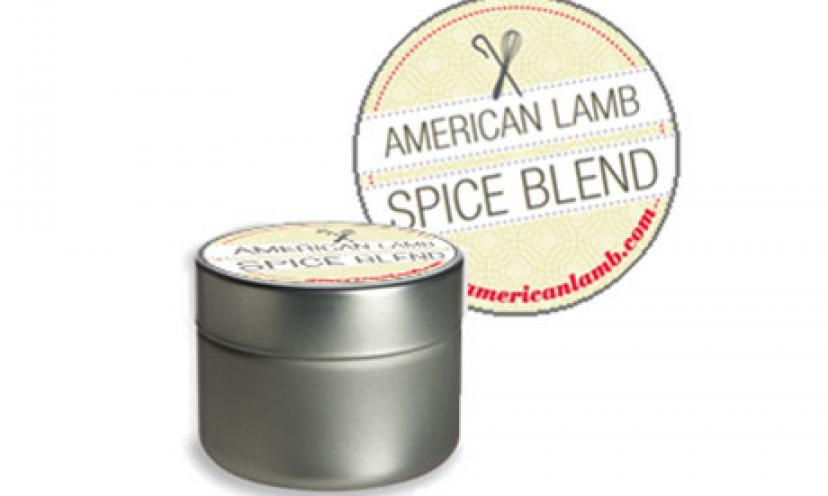 Get a FREE Spice Tin and Recipe Booklet from the American Lamb