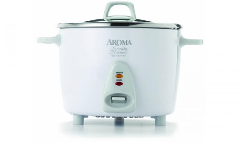 Enjoy 28% Off on the Aroma Simply Rice Cooker!